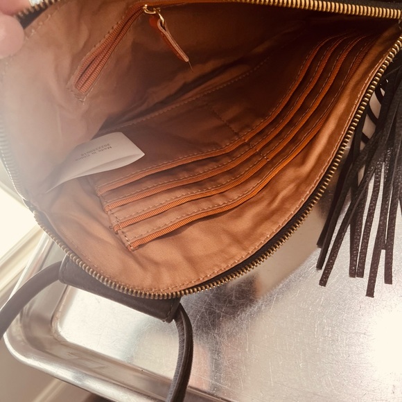 Hobo cowhide wristlet